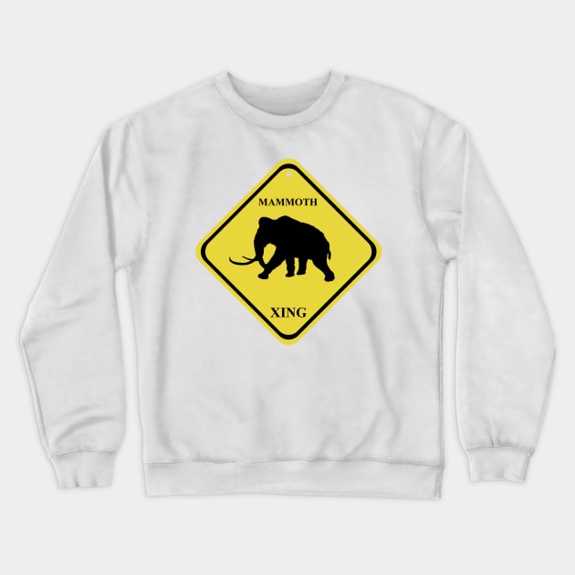 Mammoth XING Crewneck Sweatshirt by WSnyder Paleo Designs